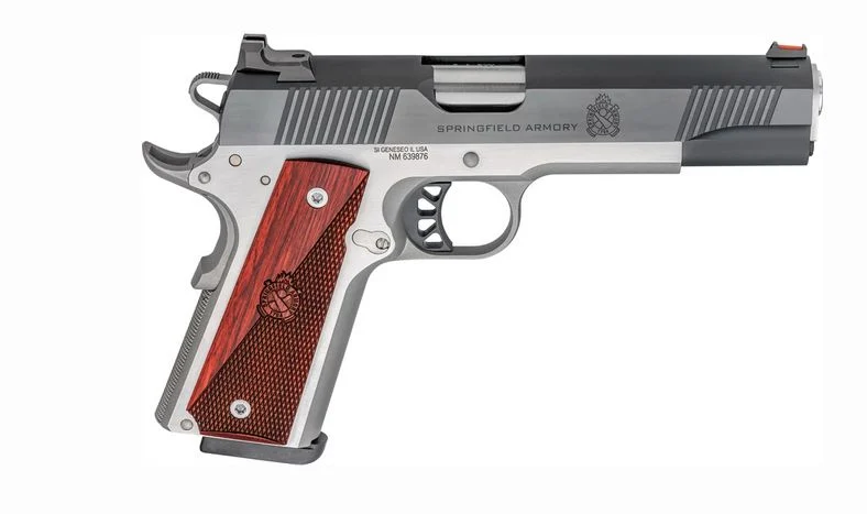 Springfield Armory 1911 Ronin 9MM Pistol 5B 9RD - 9 Rounds | 5" Barrel | Stainless/Silver