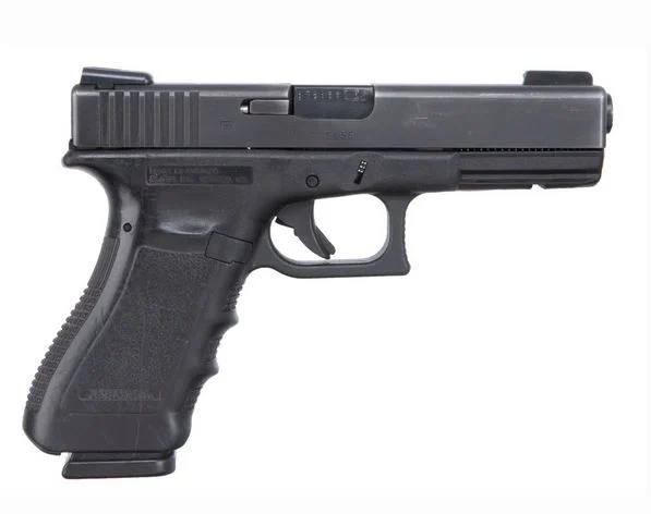Used Glock G17 Gen 3 9mm Semi Auto Pistol - 17+1 Rounds | 4.49" Barrel | Polymer Grips | Blue/Black | Night Sights