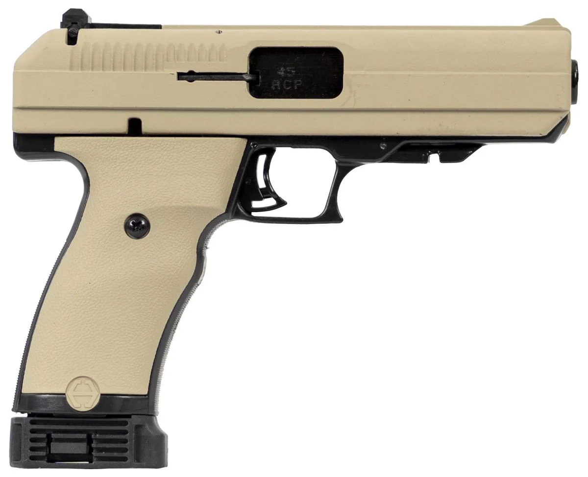 HIPNT 45ACP 4.5" 9SH FDE - 9 Rounds | 4.5" Barrel | Polymer Grips | FDE/Tan