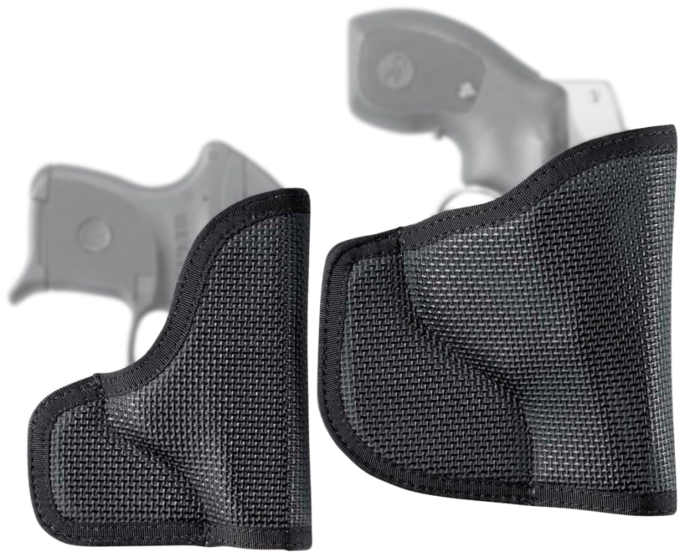 DeSantis Gunhide N38BJG2Z0 Nemesis Pocket Beretta Tomcat 32/3032/Boberg XR9-S Rubberized Fabric Black - Black Color | Slick Pack Cloth Material | Pocket Size | Pocket Holster Type