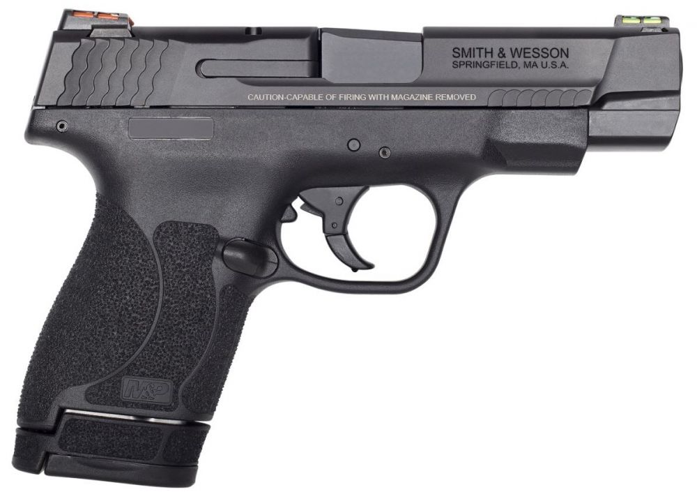 S&W Performance Center M&P 40 Shield M2.0 40 S&W Pistol - 7+1 Rounds | 4" Barrel | Polymer Grips | Blue/Black | Night Sights