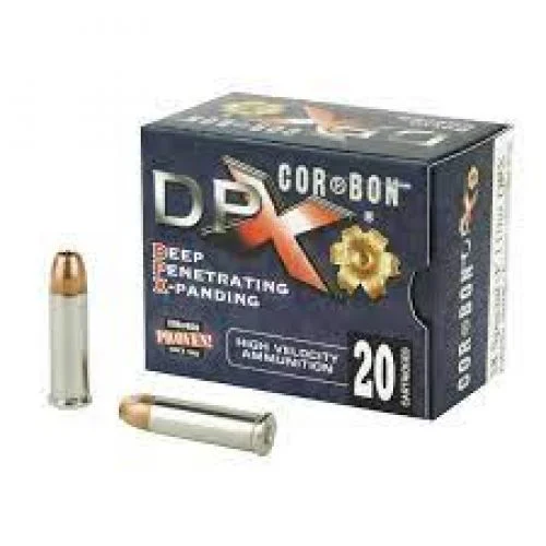 Corbon .38 SPL+P 110 Grain Deep Penetrating X Bullet - Brass Casing