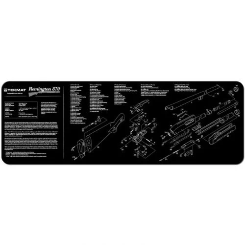 TekMat Remington 870 Gun Cleaning Mat Neoprene