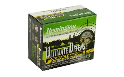 Remington Ammunition Compact 45 (ACP) Brass 230 GR - Nickel Plated Brass Casing