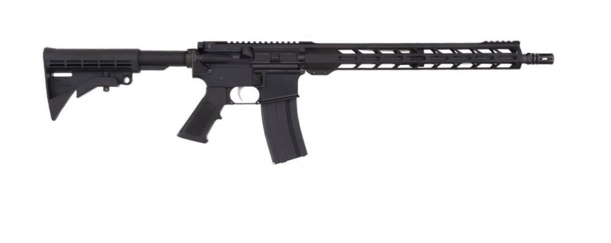 Anderson Arms AM-15 Utility Rifle 5.56x45 NATO 16" 30+1 - 30+1 Rounds | 16" Barrel | Black Stock | Synthetic | Blue/Black