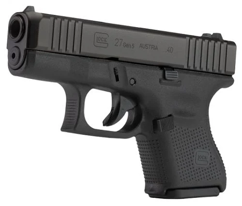 Glock G27 Gen5 Subcompact 40 S&W Pistol - 9 Rounds | Glock Fixed Rear Sights