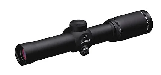 Burris 2x 20mm Matte Handgun Scope - 24" - 10" Eye Relief | 21 ft @ 100 yds Field of View | 2x Fixed Magnification | 8.90" Length