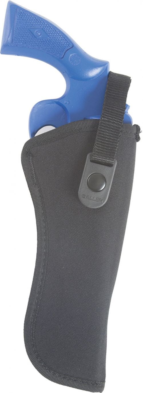 Allen Cortez Black Polyester/Nylon Belt 5.5-6.5" SA Revolver Right Hand