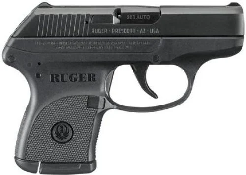 Ruger LCP Black 380 ACP Pistol - 6+1 Rounds | 2.75" Barrel | Polymer Grips | Black