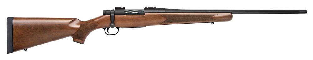 Mossberg & Sons PATRIOT 22 308 Walnut - 5+1 Rounds | 22" Barrel | Walnut Stock | Wood | Blue/Black