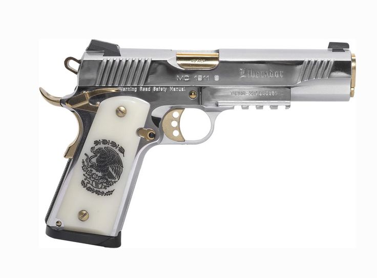 Girsan MC1911S Liberador II 45 ACP Semi Auto Pistol - 8+1 Rounds | Stainless/Silver