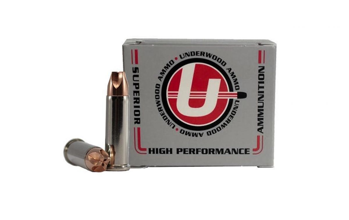 Underwood Xtreme Defender Hollow Point 38 Special P Ammo 100 gr 20 Round Box - Nickel Plated Brass Casing