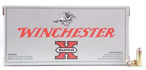 Winchester .38 Spc + P 125 Grain Jacketed Hollow Point - Brass Casing