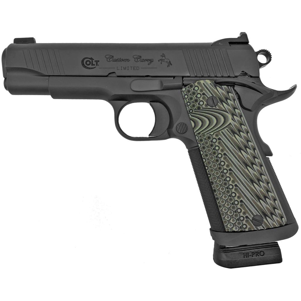 Colt 1911 Custom Carry Limited 9mm Pistol - 9+1 Rounds | 4.25" Barrel | Gray