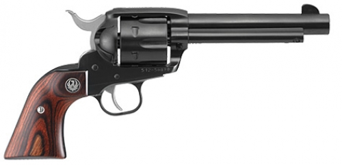 Ruger Vaquero 357 Magnum Revolver - 6 Rounds | 5.5" Barrel | Wood Grips | Blue/Black