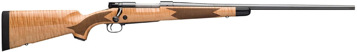 Winchester Model 70 Super Grade .308 Win Bolt Action Rifle AAAA Maple Stock - 5+1 Rounds | 22" Barrel | AAA Maple Stock | Polished Blue