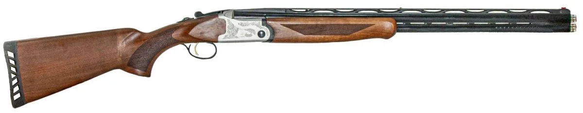 American Tactical Imports Crusader Sport Over/Under 20 GA 28" - 2 Rounds | 28" Barrel | 3" Chamber | Turkish Walnut Stock | Wood | Blue/Black