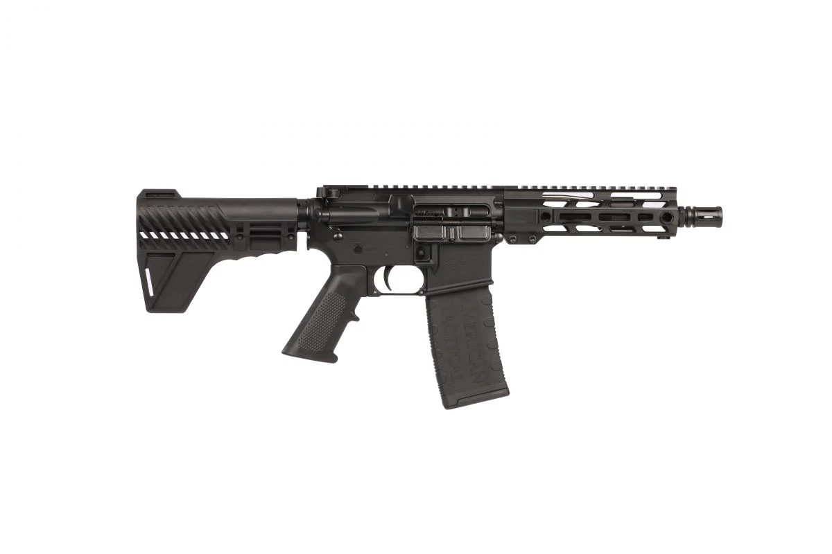 American Tactical Milsport 5.56x45 NATO 7.5" Barrel, Breach Brace, 30+1 - 30+1 Rounds | 7.5" Barrel | Blue/Black