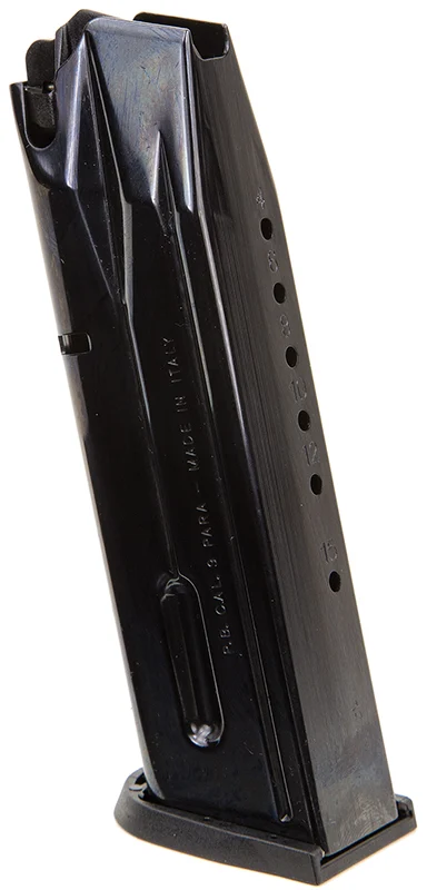 Beretta PX4 Magazine 15RD 9mm Blued Steel - 9mm Caliber | 15 Rounds | Black | OEM Origin