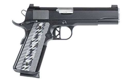Dan Wesson Valor .45 ACP 5" Black Night Sights, Magwell, 8+1 - 8+1 Rounds | 5" Barrel | Blue/Black | Night Sights