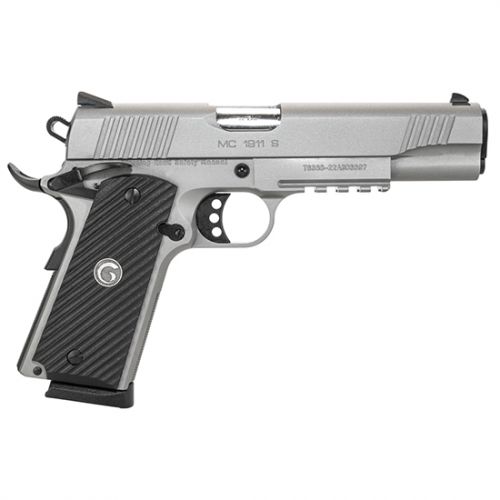 European American Armory Girsan MC1911S .45 ACP - 8+1 Rounds | 5" Barrel | Stainless/Silver