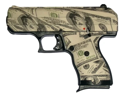 *HI-POINT 9MM $100 BILL FINISH - 8 Rounds | 3.5" Barrel