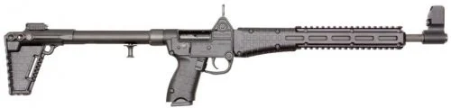 KelTec SUB-2000 9mm Semi Auto Rifle - 17+1 Rounds | 16.25" Barrel | Folding/Collapsible Stock | Synthetic | Blue/Black
