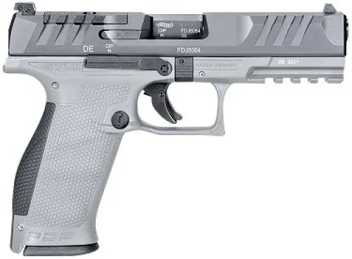 Walther Arms PDP Optic Ready Gray/Black 9mm 18rd Pistol - 18+1 Rounds
