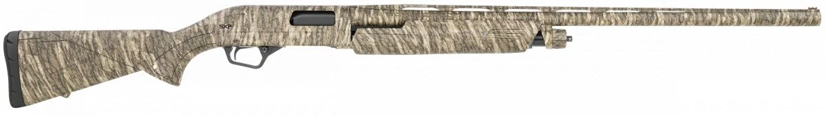 Winchester SXP Waterfowl Hunter 12 Gauge, 3" Chamber, 28" Barrel, Mossy Oak Bottomland, 4 Rounds - 4+1 Rounds | 28" Barrel | 3" Chamber | Mossy Oak Bottomlands Stock | Synthetic