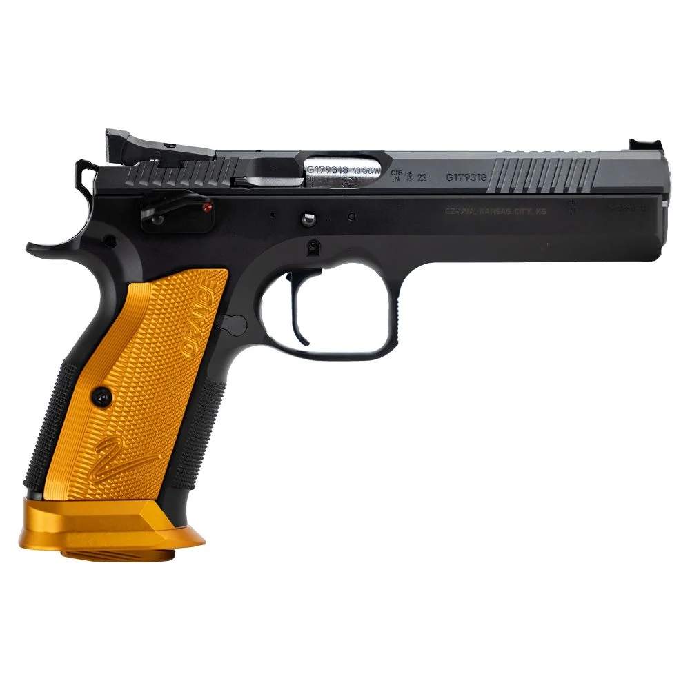 CZ TS 2 .40 S&W - 17+1 Rounds | 5.2" Barrel | Metal Grips | Adjustable Sights