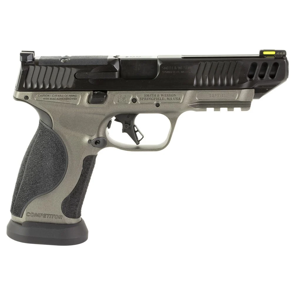 Smith & Wesson M&P9 M2.0 Competitor 9mm Semi Auto Pistol - 17+1 Rounds | 5" Barrel