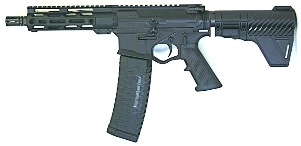 ATI Omni Hybrid Maxx 5.56 NATO Semi Auto Pistol - 7.5" Barrel | Polymer Grips | Black