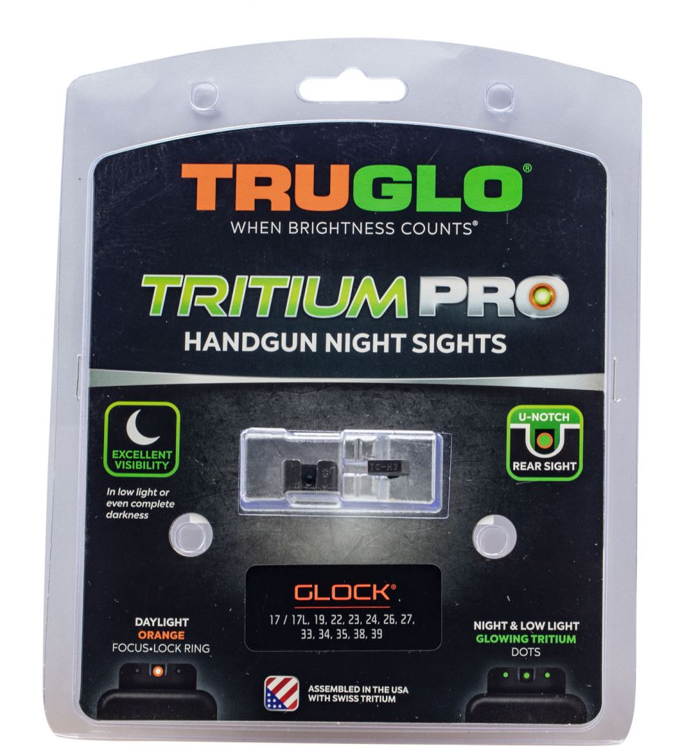 TruGlo Tritium Pro Night for Most For Glock Handgun Sight (Excluding M.O.S. models)