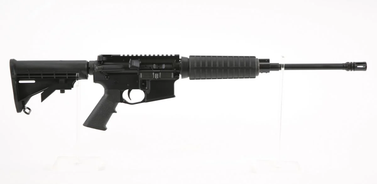 Del-Ton Echo 316L 5.56x45 NATO, 16" Optic Ready Carbine, 30+1 - 30+1 Rounds | 16" Barrel | Collapsible Stock | Synthetic | Blue/Black