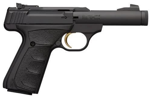 Browning Buck Mark Micro BULL Black UFX SR S 22 - 10 Rounds | 4.4" Barrel | Rubber Grips | Blue/Black | Adjustable Sights
