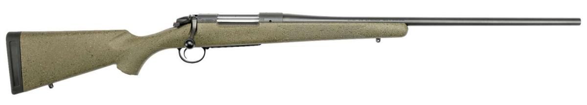 Bergara B-14 Hunter 308 Winchester, 22" Barrel, SoftTouch Green Speckled Stock, 4 Rounds - 4+1 Rounds | 22" Barrel