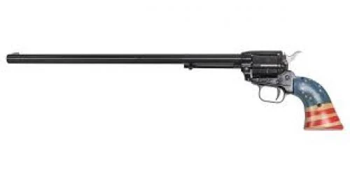 Heritage Manufacturing Rough Rider Betsy Ross 16" 22 Long Rifle Revolver - 6 Rounds | 16" Barrel | Wood Grips | Blue/Black