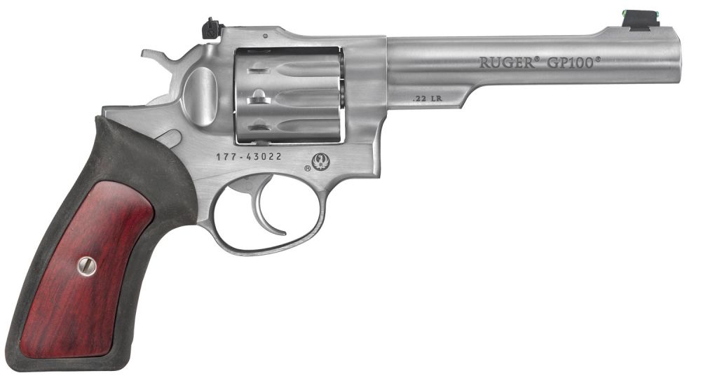 Ruger GP100 Standard 5.5" 22 Long Rifle Revolver - 10 Rounds | 5.5" Barrel