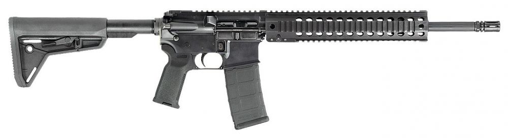 AM AM15 5.56 Frontline Rifle 16 Quad Rail - 16" Barrel | Black Stock