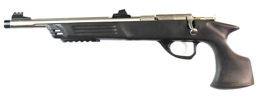 Crickett Stainless/Silver 22 Long Rifle Pistol - 1 Round | 10.5" Barrel