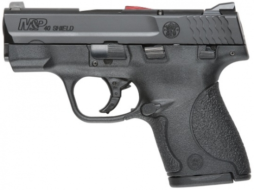 S&W M&P 40 Shield CA Compliant 40 S&W Pistol - 7+1 Rounds | 3.1" Barrel | Polymer Grips | Blue/Black | 3-Dot Sights