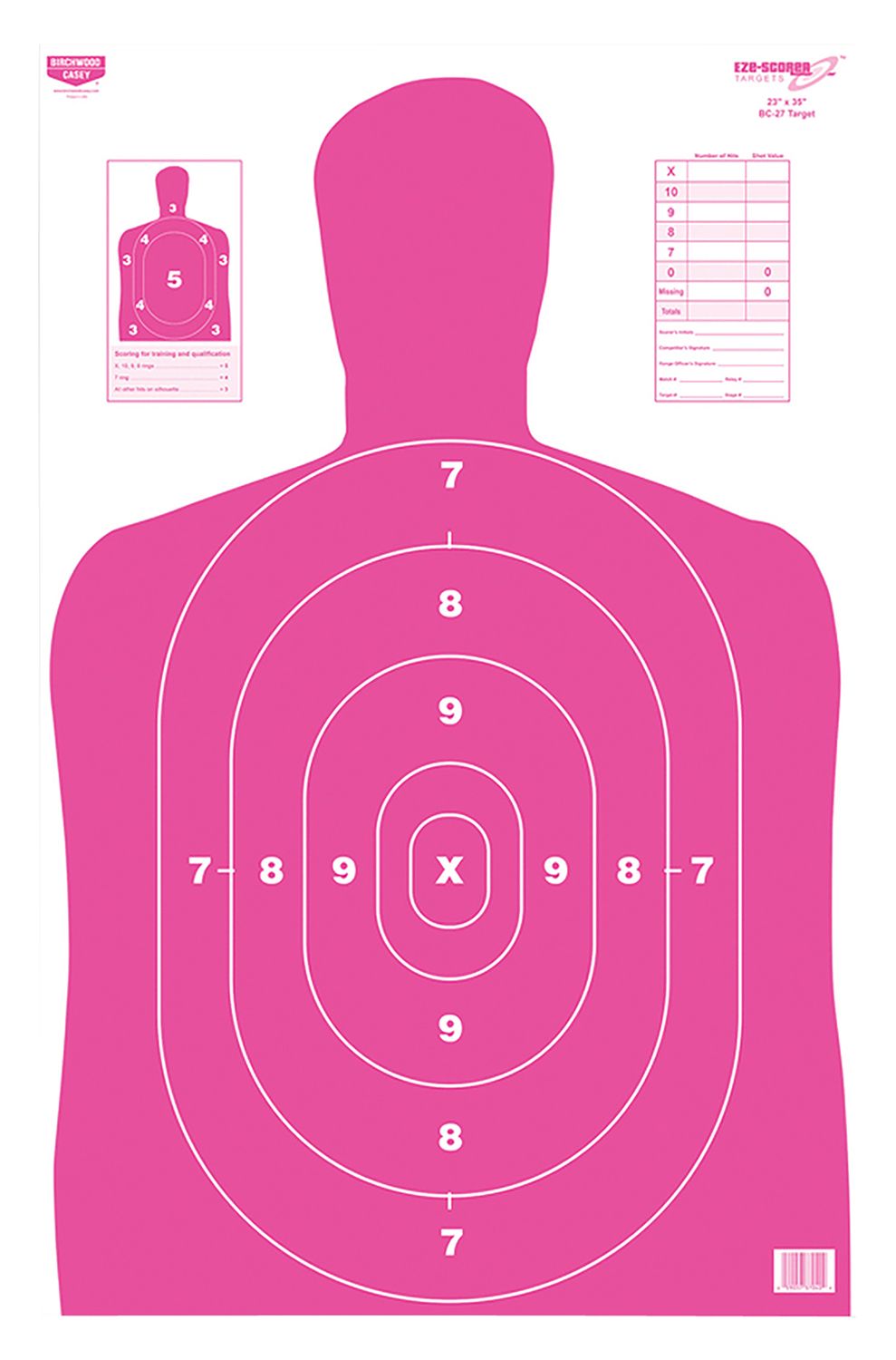 BIR EZSCR 23X35 BC27 PNK 100PK