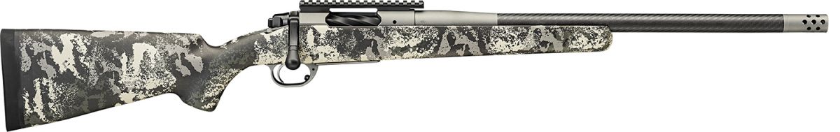 SPGFLD M2020 BOUNDARY 308 20" GRAY - 4 Rounds | 20" Barrel | Carbon-fiber Stock | Carbon Fiber | Stainless/Silver