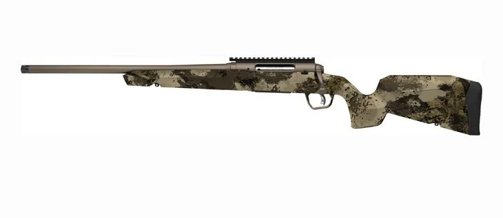 Savage AXIS 2 PRO Left Hand Bolt Action Rifle, 270 Win, 20" Bbl - 4+1 Rounds | 20" Barrel | Camo Stock | Bronze