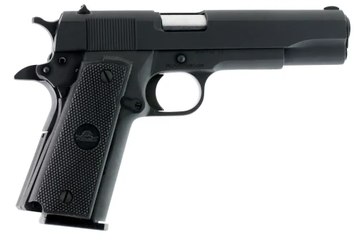Rock Island Armory GI Standard FSHC MA Compliant 45 ACP Pistol - 10+1 Rounds | 5" Barrel | Polymer Grips | Blue/Black | 3-Dot Sights