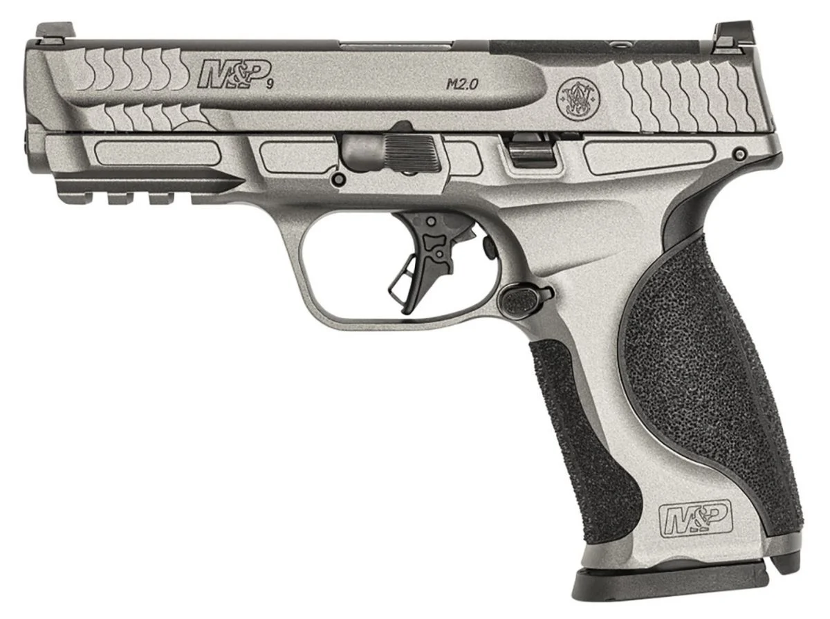 Smith & Wesson M&P9 M2.0 METAL 9MM 4.25" - 17+1 Rounds | 4.25" Barrel | Gray