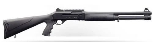 Charles Daly 601 DPS 18.5" 12 Gauge Shotgun - 5+1 Rounds | 18.5" Barrel | 3" Chamber | Pistol Grip Stock | Synthetic | Blue/Black