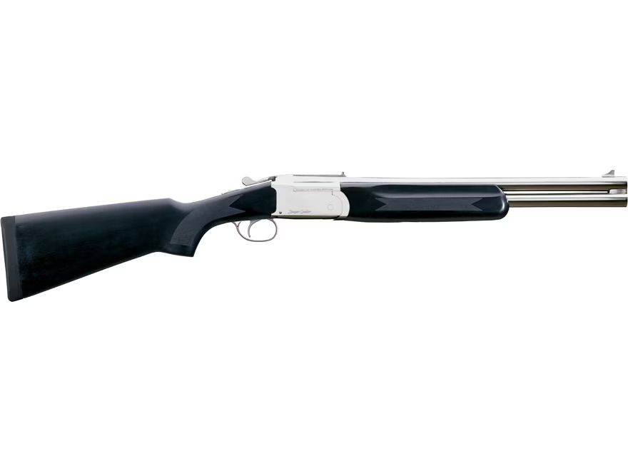 Stoeger Condor Outback 12 Gauge Over/Under Shotgun - 2 Rounds | Wood Stock | Stainless/Silver