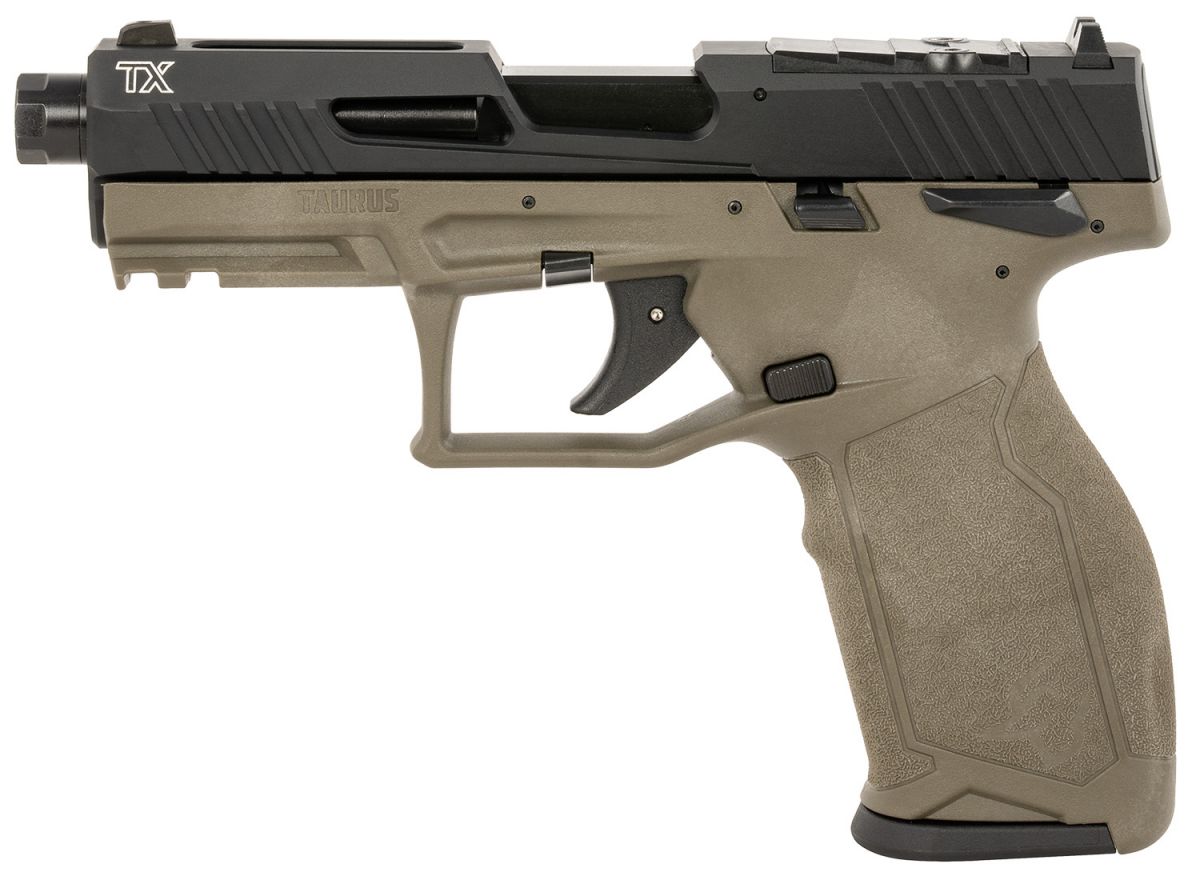 Taurus TX22 T.O.R.O .22LR Semi Auto Pistol - 16 Rounds | 4.60" Barrel | Polymer Grips | Two-Tone