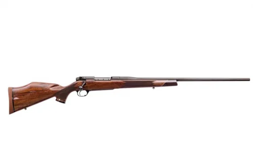 Weatherby Mark V Deluxe 6.5-300WBY 26 - 3 Rounds | 26" Barrel | Walnut Stock | Wood | Blue/Black